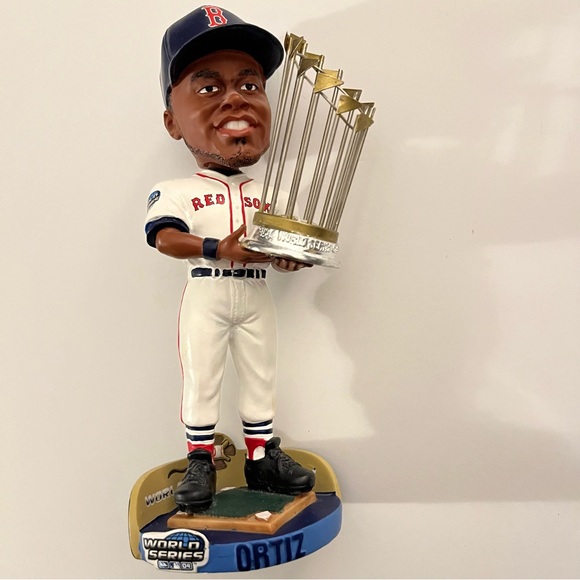 DAVID ORTIZ Bobblehead Boston Red Sox 2004 World Series Champions Big Papi MLB - Picture 8 of 14